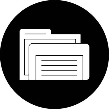 dizin simgesi, vektör illüstrasyonu basit tasarım