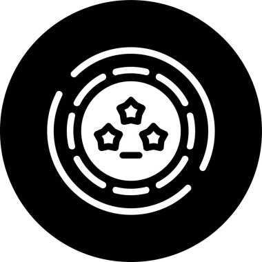 yıldız simgesi, vektör illüstrasyonu basit tasarım