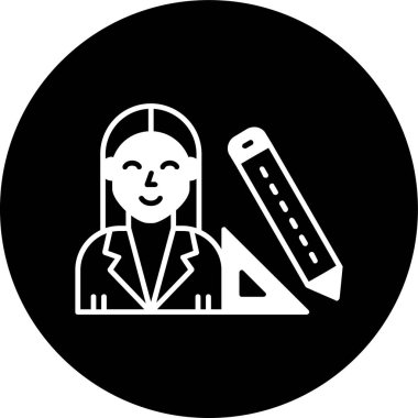 Mimari simge, vektör illüstrasyonu basit tasarım