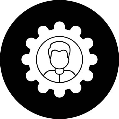 User icon, vector illustration simple design