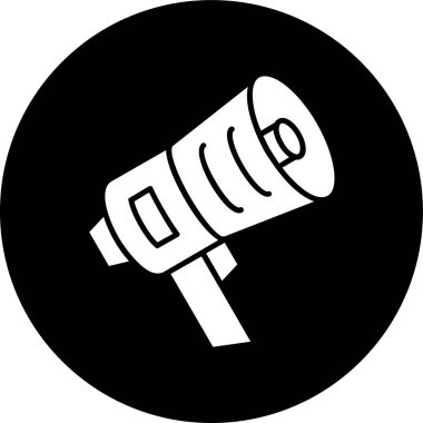 hoparlör simgesi, vektör illüstrasyonu basit tasarım