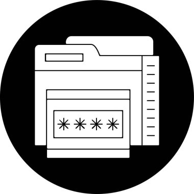 dizin simgesi, vektör illüstrasyonu basit tasarım