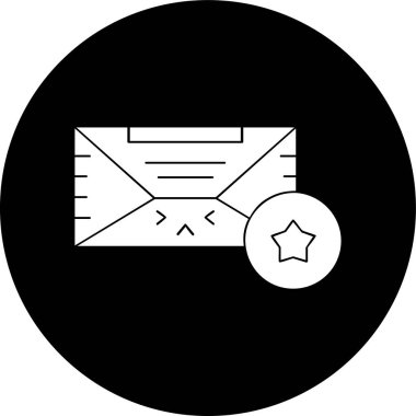 Favourite icon, vector illustration simple design