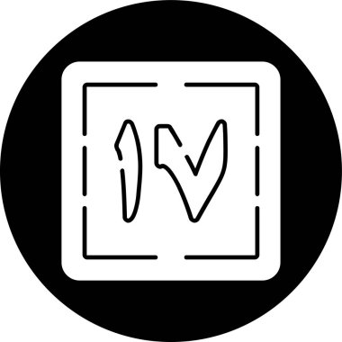 Sab 'a Ashar simgesi, vektör illüstrasyonu basit tasarım