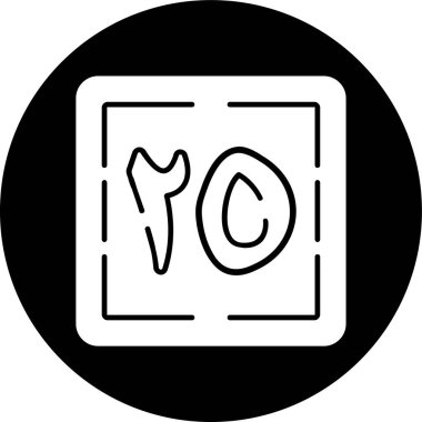 Khamsa wa Ishrun simgesi, vektör illüstrasyonu basit tasarım