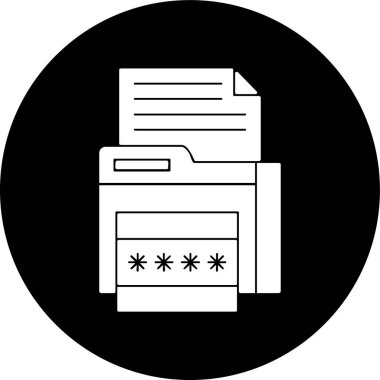 dizin simgesi, vektör illüstrasyonu basit tasarım