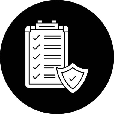 Teşhis simgesi, vektör illüstrasyonu basit tasarım