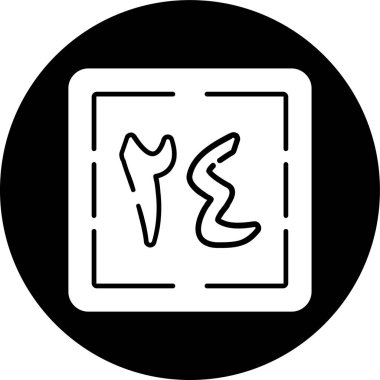 Arba 'a wa Ishrun simgesi, vektör illüstrasyonu basit tasarım