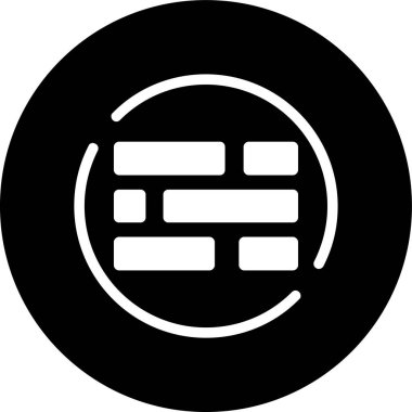 menü simgesi, vektör illüstrasyonu basit tasarım