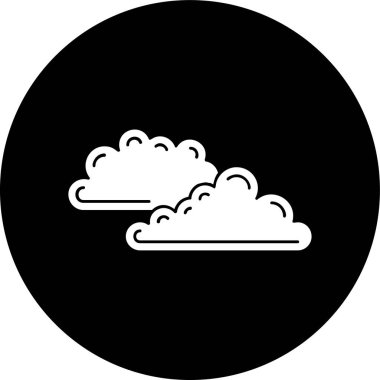 Cloud icon, vector illustration simple design