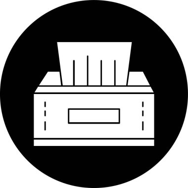 Simge sil, vektör illüstrasyonu basit tasarım