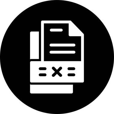 Konum-nokta-çizgi simgesi, vektör illüstrasyonu basit tasarım