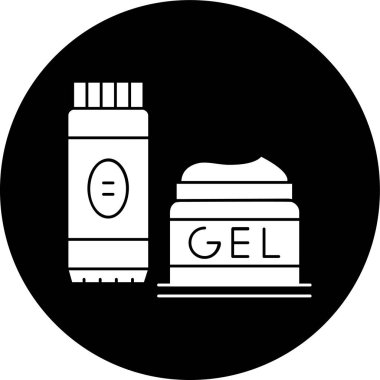 Jel simgesi, vektör illüstrasyonu basit tasarım