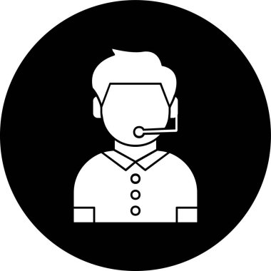 Yorum simgesi, vektör illüstrasyonu basit tasarım