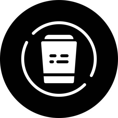 Alışveriş poşeti simgesi, vektör illüstrasyonu basit tasarım