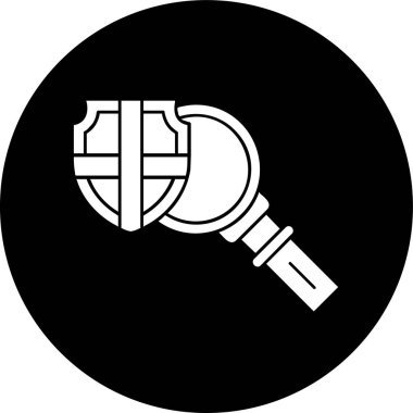 Search icon, vector illustration simple design