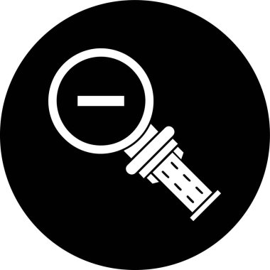 Uzaklaştır simgesi, vektör illüstrasyonu basit tasarım