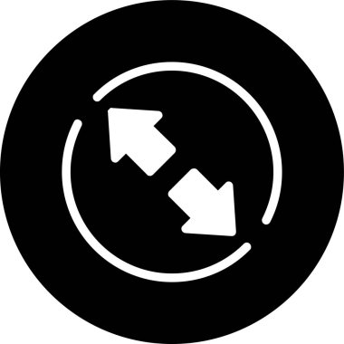 ok simgesi, vektör illüstrasyonu basit tasarım