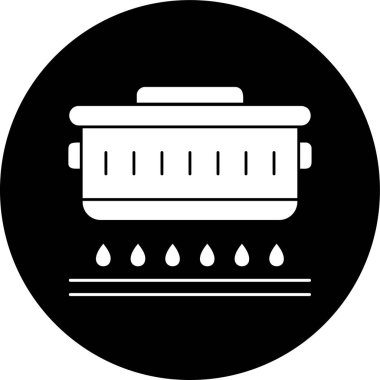 Ot simgesi, vektör illüstrasyonu basit tasarım