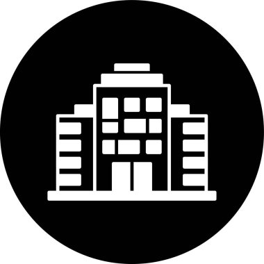 Daire simgesi, vektör illüstrasyonu basit tasarım