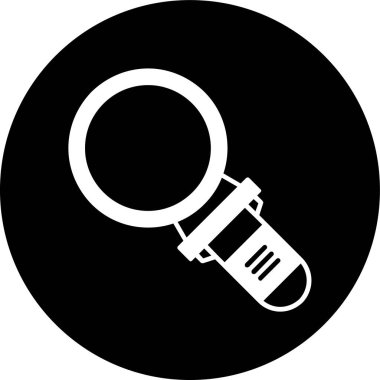 Search icon, vector illustration simple design