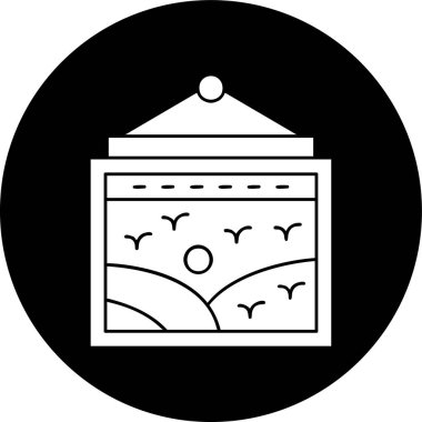 resim simgesi, vektör illüstrasyonu basit tasarım