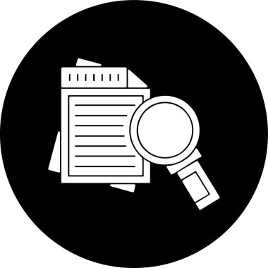 belge dosya simgesi, vektör illüstrasyonu basit tasarım