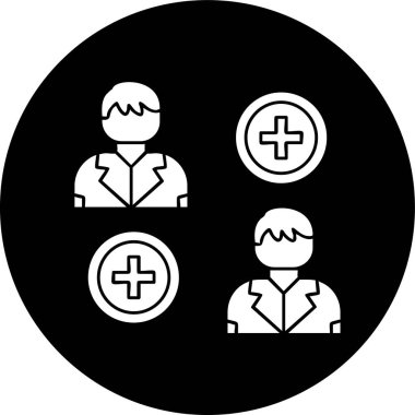 Hayat Sigortası simgesi, vektör illüstrasyonu basit tasarım