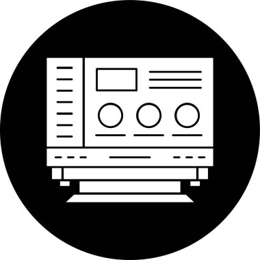 Web tasarım simgesi, vektör illüstrasyonu basit tasarım