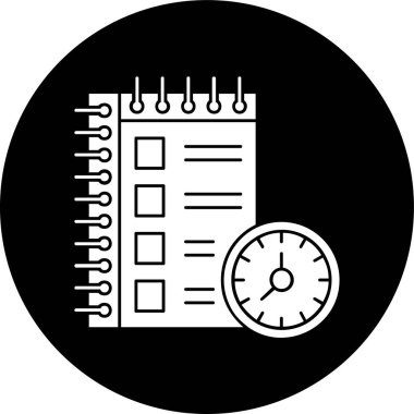 Checklist icon, vector illustration simple design
