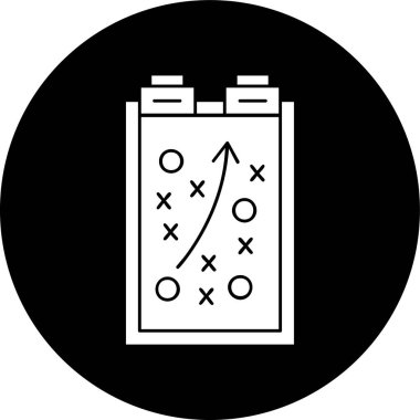 Pano simgesi, vektör illüstrasyonu basit tasarım