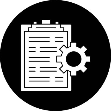 Pano simgesi, vektör illüstrasyonu basit tasarım