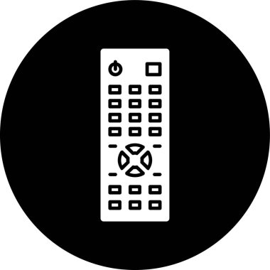 uzak simge, vektör illüstrasyonu basit tasarım