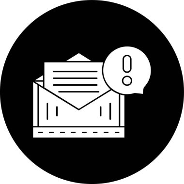 e- posta simgesi, vektör illüstrasyonu basit tasarım