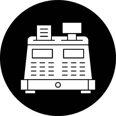 para kasası simgesi, vektör illüstrasyonu basit tasarım