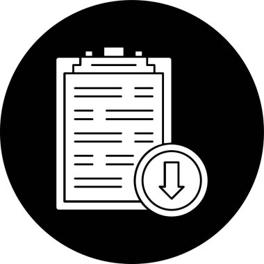 Simge indir, vektör illüstrasyonu basit tasarım