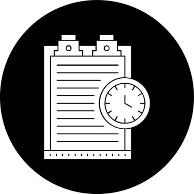 Pano simgesi, vektör illüstrasyonu basit tasarım