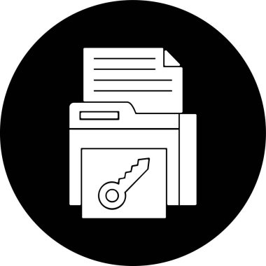 dizin simgesi, vektör illüstrasyonu basit tasarım