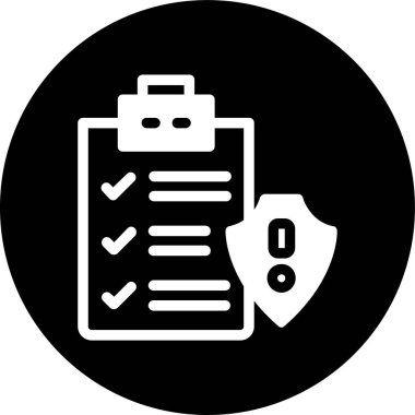 Pano ünlem simgesi, vektör illüstrasyonu basit tasarım