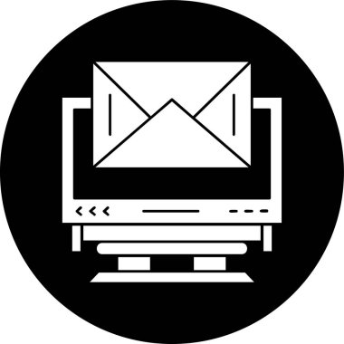 e- posta simgesi, vektör illüstrasyonu