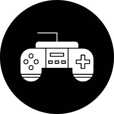 oyun kontrol simgesi vektör çizimi