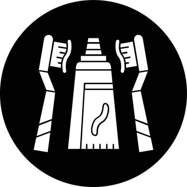 Gıda simgesinin vektör illüstrasyonu