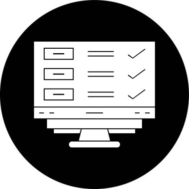 Ağ simgesi. vektör illüstrasyonu