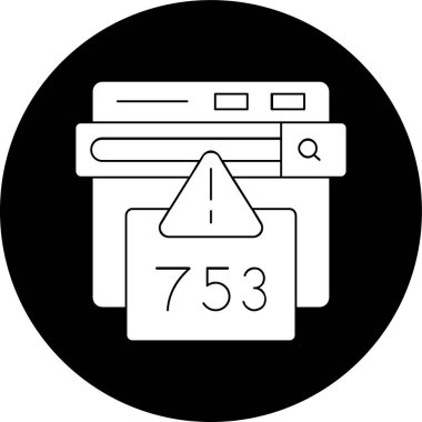 % 75 'lik basit vektör çizimi simgesi