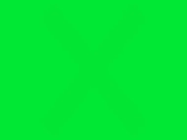 Animasyon Kırmızı X İşaretli Yeşil Ekran Üstüste 124; Videolar için Hata Reddetme Sembol Grafiği