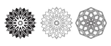 Rahatlama ve Tasarım İçin Geometrik Mandala Desenleri