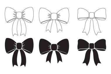 Vektör Yay Koleksiyonu: Siyah ve Özet Tasarım Varlıkları