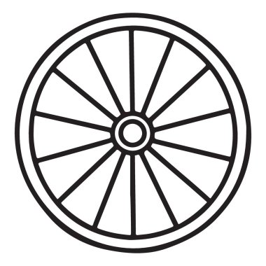 Bisiklet Taşımacılığı Grafik Tasarımı için Konuşulan Tekerlek Vektörü ResmiComment