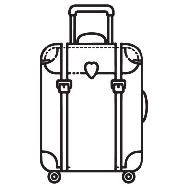 Antika Bavul Valiz Seyahat Bavulu Retro Stil Macera Yolculuğu