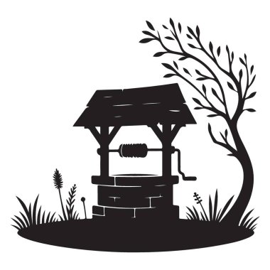 Ağacın Olduğu Dilek Kuyusu 'nun Klasik Silüeti